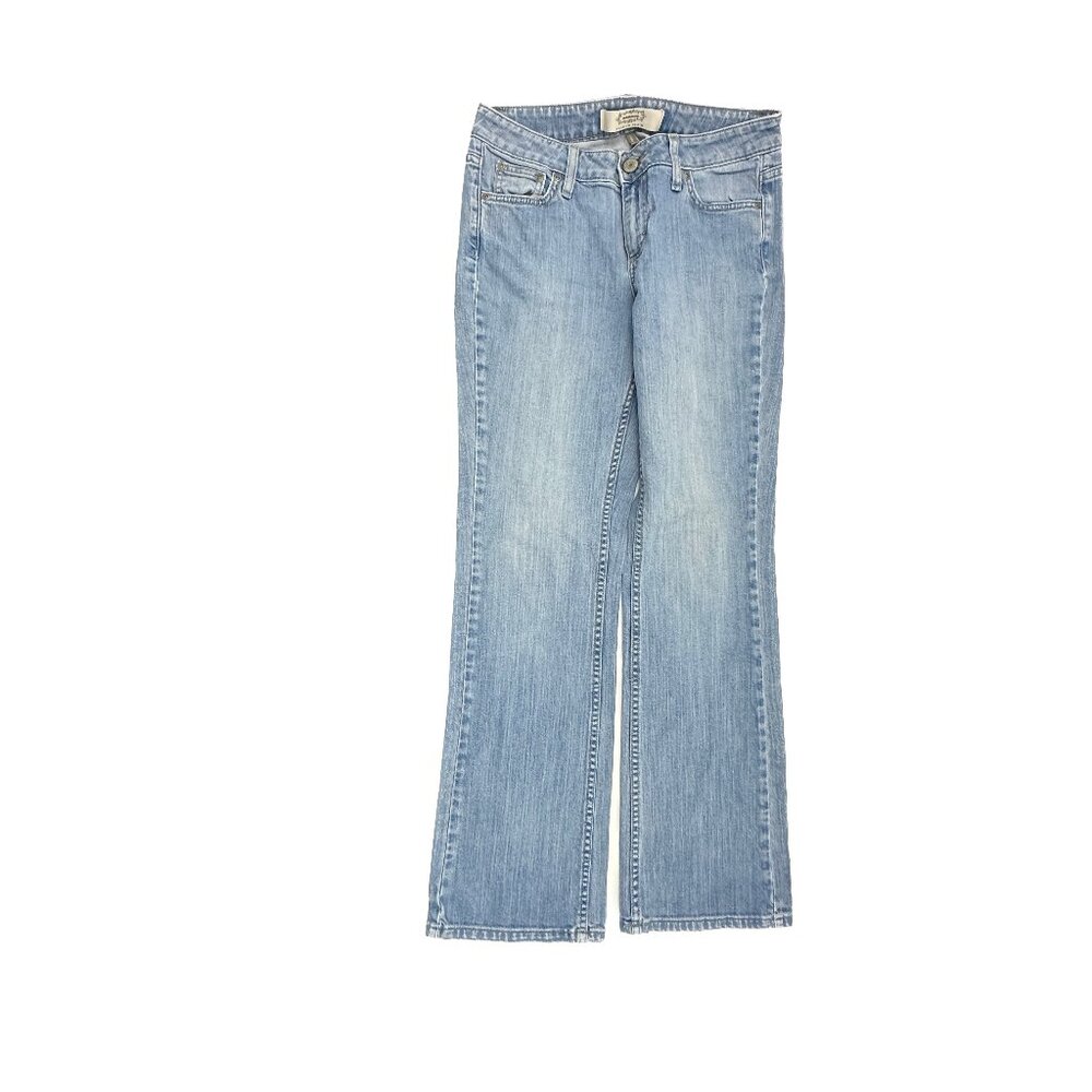 Merona Low Rise Boot Women's size 10‎ Light Blue Denim Jeans